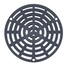 Sioux Chief 842-SP2 - Strainer Abs 4 Dia Rnd With Screws