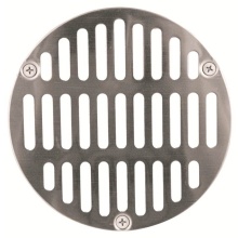 Sioux Chief 842-SS2 - Strainer Ss 4 Dia Rnd With Screws