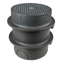 Sioux Chief 850-9I - Cleanout Housing - Ductile Iron Cover With Double-flange