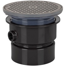 Sioux Chief 852-4AI - Adj Floor Cleanout 4 Abs 6ci R&c Rnd