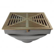 Sioux Chief 860-Q222IN - Drain Fat Max Square 2 Nh Hp Ci R&g - Nb Veneer