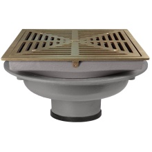 Sioux Chief 860-Q262IN - Drain Fat Max Square 2 Pj Hp Ci R&g - Nb Veneer