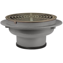 Sioux Chief 860-R266IN - Drain Fat Max Round 6 Pj Hp Ci R&g - Nb Veneer