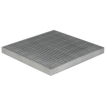 Sioux Chief 861-GKQ2FW - Grate For Ss Floor Sink Ss Wedgewire Sq 12 Full
