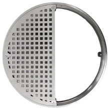 Sioux Chief 861-GSR2H - Grate/frame Floor Sink Ss Rd 12 Open-half