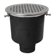 Sioux Chief 861-R2286S - Floor Sink Are Rd 8x6 2nh Noflng Ss Ring & Grate