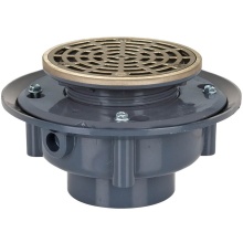 Sioux Chief 863-435NR - Adj Flashing Drain 3 Pvc 5nb R&s Rnd