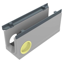 Sioux Chief 865-M4N255S - Maxi 100 1/2m Neutral Channel - Side Out - 9.25in