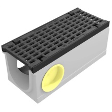 Sioux Chief 865-M6N005SDA - Maxi 150 1/2m Neut Side Out - Class D Ada Ductile Grate 8.27in