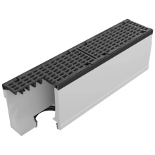 Sioux Chief 865-M6N10BDA - Maxi 150 1m Neut Botm Out - Class D Ada Ductile Grate 12.20in