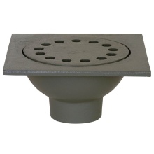 Sioux Chief 866-2I - 6x6 Cast Iron Bell Trap Drain 2 Nh