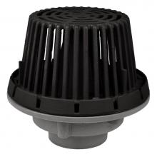 Sioux Chief 868-M124 - Roof Drain Fixed Weir 10Dia 4Nh - Ci Dome