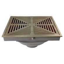 Sioux Chief 868-Q628IN - Promenade Drain 8in Nh Ci 16in Sq Top Nb Veneer