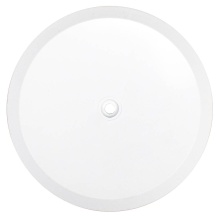 Sioux Chief 871-6 - White Abs Flat Co Cover 6 1/2 Diam