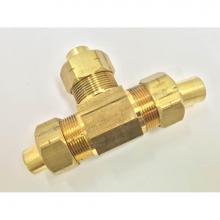 Sioux Chief 909-200201 - 17700055 - Tee 1/4 x 1/4 x 1/4 Od Ander-lign Nl 1/bg