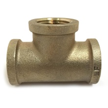 Sioux Chief 930-202001 - Tee 1/2 Fip Yellow Brass Forged Nl 1/bg