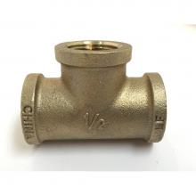 Sioux Chief 930-202001 - Tee 1/2 Fip Yellow Brass Forged Nl 1/bg