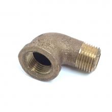 Sioux Chief 931-272001 - Street Elbow Cast Red Brass 1/2 Mip x 1/2 Fip Nl 1/bg