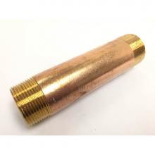 Sioux Chief 935-50601 - 0122370 - Pipe Nipple Red Brass 1-1/4 Mip X 6 Long 1/Bg