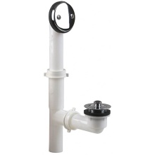 Sioux Chief 973-0202C04 - Twist'n Close W&o White Tublr Znc Dr Body Chrome 1/bx