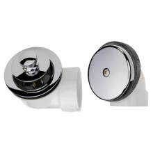 Sioux Chief 973-5201C01 - Twist-n-close Pvc Half Kit W/1-hole Fp Chrome