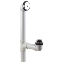 Sioux Chief 973-6301C04 - Ezy Touch W&o Pvc Sol Weld Znc Dr Body Full Kit Chrome Trim