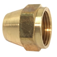 Sioux Chief 975-081001 - Short Rod Nut 3/8 Od Flare Leaded 1/bg