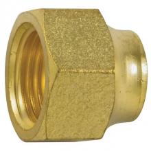 Sioux Chief 975-091001 - Short Forged Nut 3/8 Od Flare Leaded 1/Bg