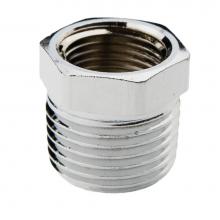 Sioux Chief 932-15201601 - 0124202 - Hex Bushing Chrome Plated Barstock 1/2 Mip X 3/8 Fip 1/Bg
