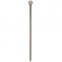 Sioux Chief 283-T24112C00 - Toilet Supply 3/8 x 12 Chrome W/rubber Nose Cone