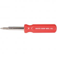Sioux Chief 314-10 - Screwdrive 6-N-1 With Red Handle
