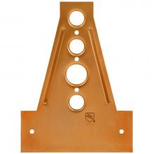 Sioux Chief 521-6416 - 1/2 & 3/4 Cu-pltd Brkt W/out Spikes