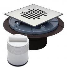 Sioux Chief 821-T270AQ - Drain & Plug Shwr Pan Abs Ssq Sn Pr