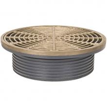 Sioux Chief 832-6DHNR - Finish Head Di 6 Drain 9nb R&s Rnd