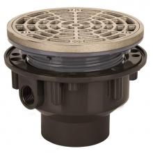 Sioux Chief 842-2ANR - Adj Floor Drain 2 Abs 4nb R&s Rnd
