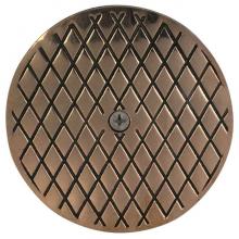 Sioux Chief 851-CN3 - Cover Ni 5 1/4 Diam W/Center Screw