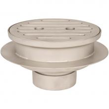Sioux Chief 860-4SS - Drain Floor 4 Nh Ss304 Lrg Cap