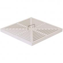 Sioux Chief 861-5 - Full Grate Pvc For Square Max W/Lh