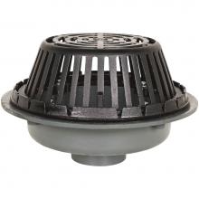 Sioux Chief 868-1503 - 3 IN NH CI ROOF DRAIN W/ CI DOME