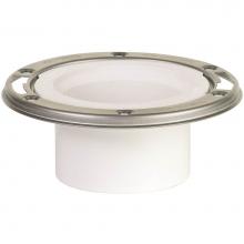 Sioux Chief 887-PM - Flange Pvc 3 Hub / In 4 Ss-Swvl