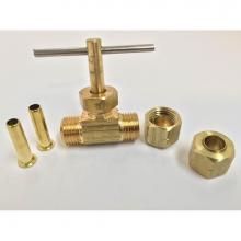 Sioux Chief 997-400201 - C17700069 - Needle Valve Straight 1/4 Od Ander-lign Nl 1/bg