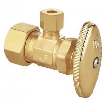 Sioux Chief 134-G2C0CR104 - 0121016 - Ang Stop 5/8od x 1/4od Comp Multi-turn Rgh Brs 1/bx