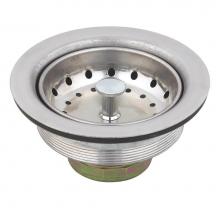 Sioux Chief 245-12930C04 - 0142455 - Duo Basket Back Nut Sink Strainer Chrome 1/bx