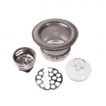 Sioux Chief 245-56400C01 - Junior 3-in-1 Bar Sink Strainer Chrome 1/bg