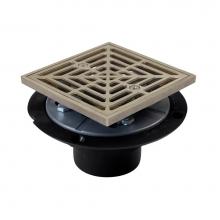 Sioux Chief 821-200ANQ - Drain Shwr Pan Abs Nb R&s Sq