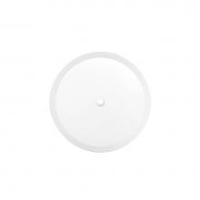 Sioux Chief 871-4 - White Abs Flat Co Cover 4 1/2 Diam