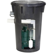 Zoeller Company 912-0082 - 912 Simplex 18'' x 30'' Sewage Package System with M264