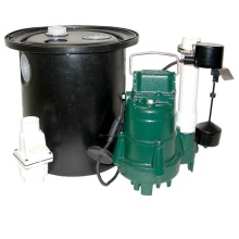 Zoeller Company 135-0005 - 135 High Head and Flow Drain Pump with WM152 with 15' Cord