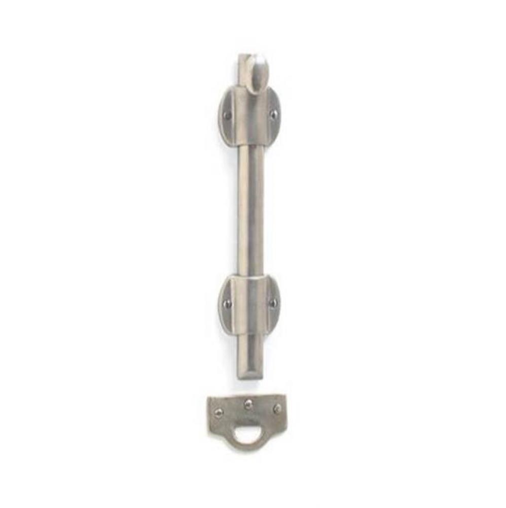 12'' Locking cane bolt. Includes 2 guides.