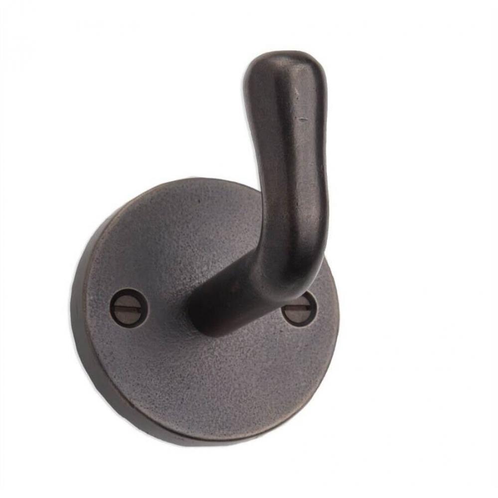 2 1/4'' x 2 1/4'' Robe hook. Specify Novus escutcheon.